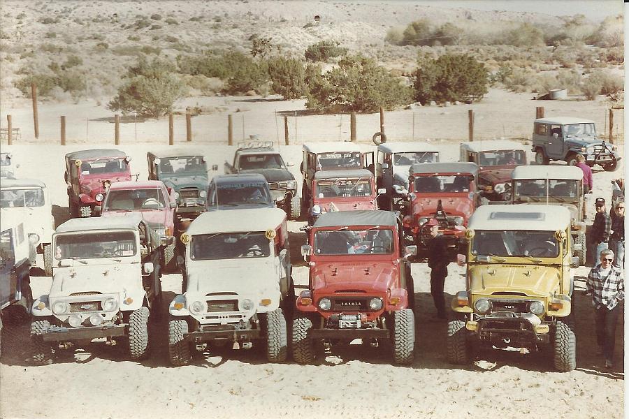 1989 TLCA Thanksgiving Run - Santiago Canyon - Run that got the club started (Brad Phillips photos)
